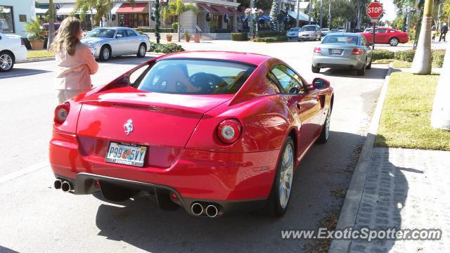 Ferrari 599GTB spotted in Naples, Florida