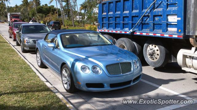 Bentley Continental spotted in Naples, Florida