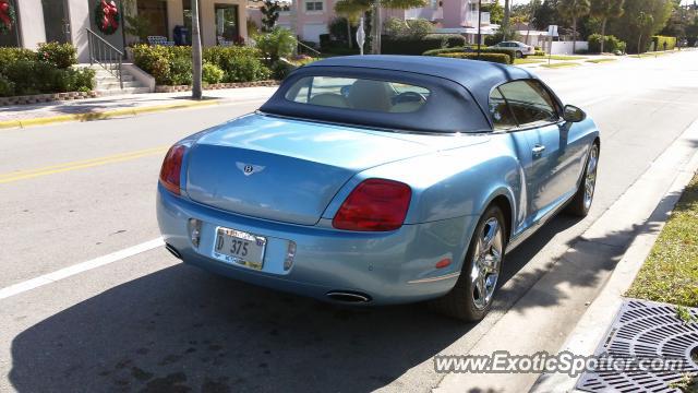 Bentley Continental spotted in Naples, Florida