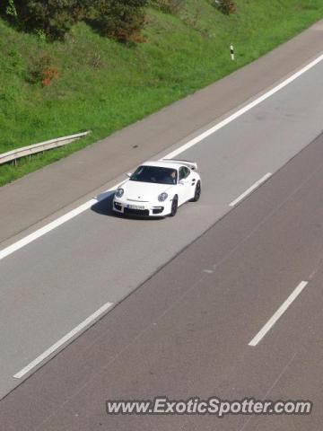 Porsche 911 GT2 spotted in Rheinböllen, Germany