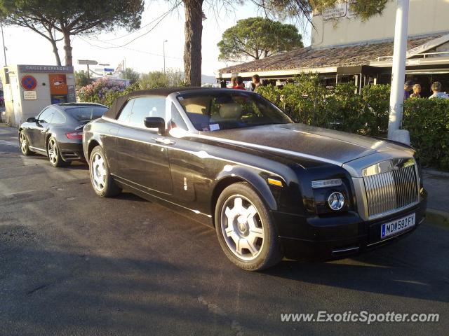 Rolls Royce Ghost spotted in Saint Tropez, France