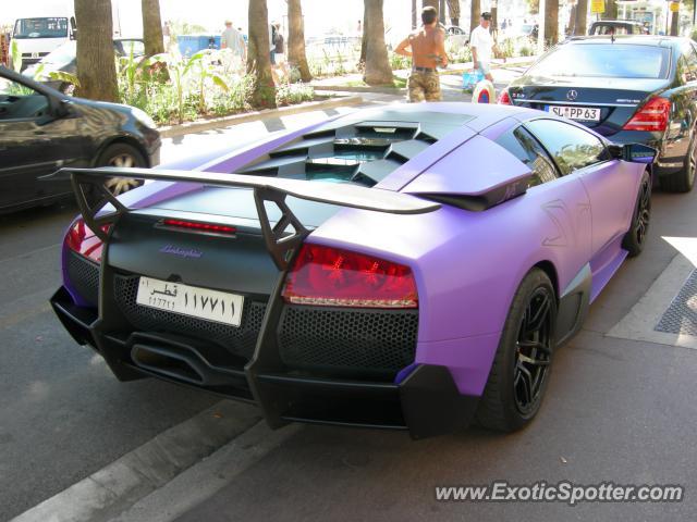 Lamborghini Murcielago spotted in Cannes, France