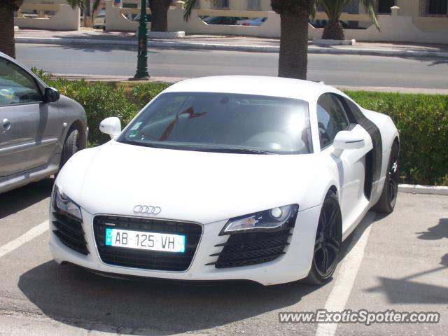 Audi R8 spotted in Bizerta, Tunisia