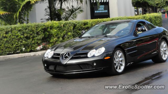 Mercedes SLR spotted in Bal Harbor, Florida