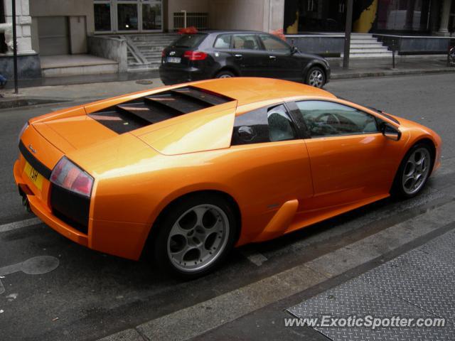 Lamborghini Murcielago spotted in Paris, France