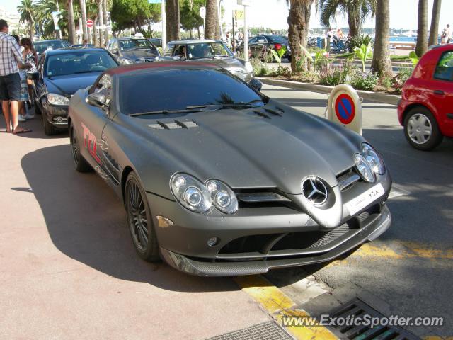 Mercedes SLR spotted in Cannes, France