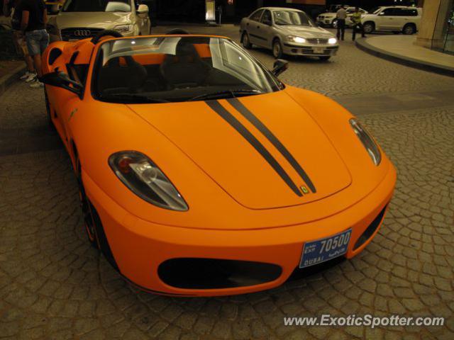 Ferrari F430 spotted in Dubai, United Arab Emirates