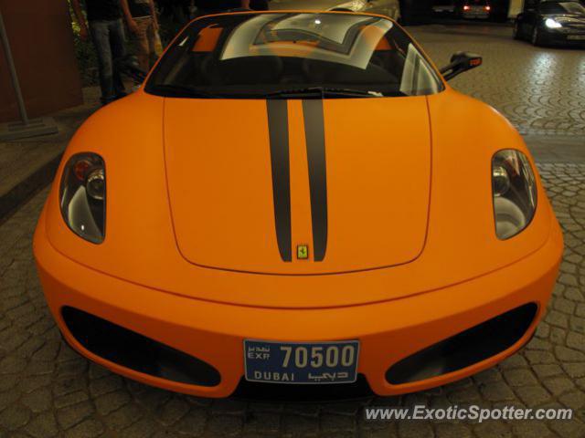 Ferrari F430 spotted in Dubai, United Arab Emirates