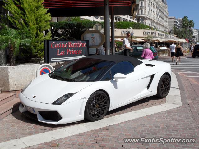 Lamborghini Gallardo spotted in Cannes, France