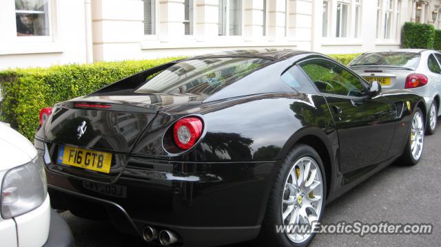 Ferrari 599GTB spotted in London, United Kingdom