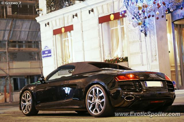 Audi R8 spotted in Paris, France