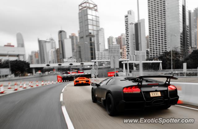 Lamborghini Murcielago spotted in Hong Kong, China