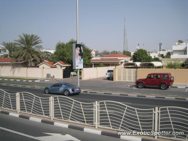 Audi R8 spotted in Dubai, United Arab Emirates