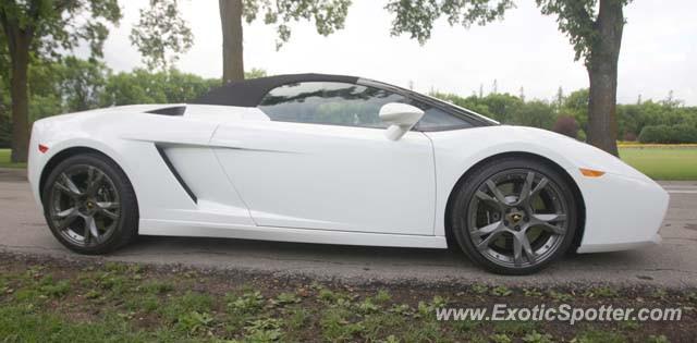 Lamborghini Gallardo spotted in Winnipeg, Manitoba, Canada