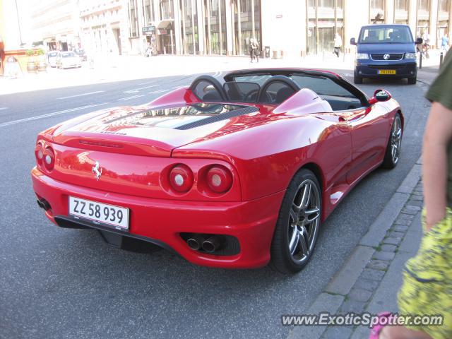 Ferrari 360 Modena spotted in Copenhagen, Denmark