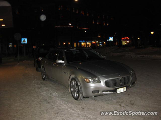 Maserati Quattroporte spotted in Stockholm, Sweden