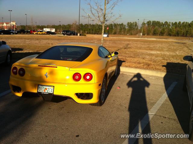 Ferrari 360 Modena spotted in Jacksonville, Florida