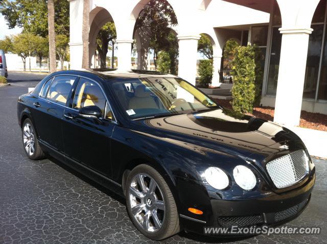 Bentley Continental spotted in Jacksonville, Florida