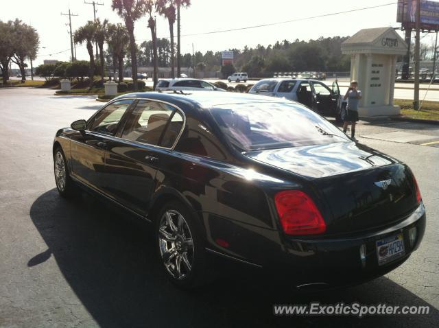 Bentley Continental spotted in Jacksonville, Florida