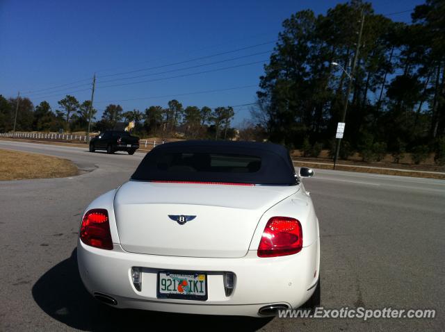 Bentley Continental spotted in Jacksonville, Florida