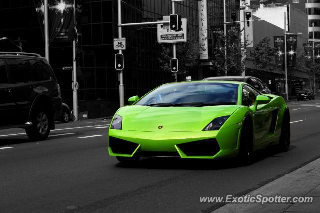 Lamborghini Gallardo spotted in Sydney, Australia