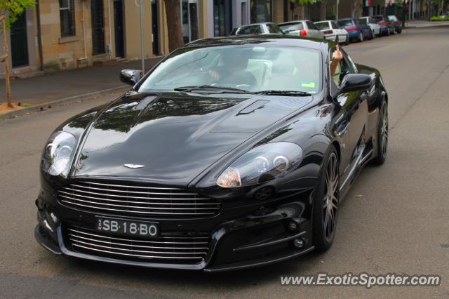 Aston Martin DB9 spotted in Sydney, Australia