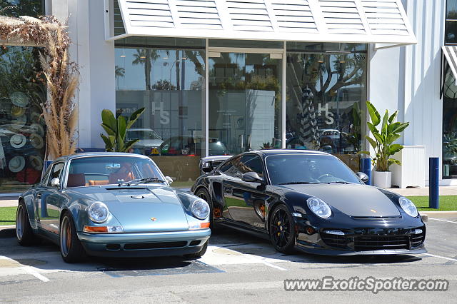 Porsche 911 spotted in Malibu, California