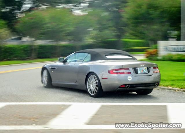 Aston Martin DB9 spotted in Ponte Vedra, Florida