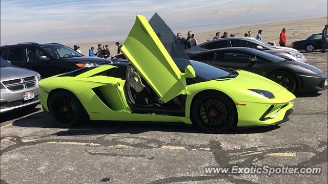 Lamborghini Aventador spotted in Syracuse, Utah