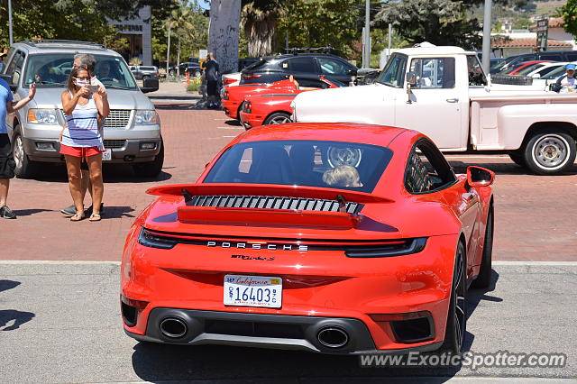 Porsche 911 spotted in Malibu, California