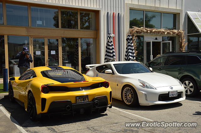 Ferrari 488 GTB spotted in Malibu, California