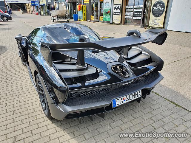 Mclaren Senna spotted in Warsaw, Poland