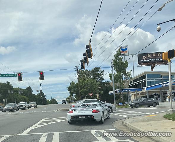 Porsche Carrera GT spotted in Buckhead, Georgia