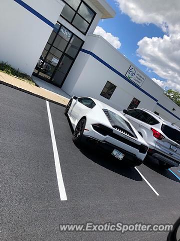 Lamborghini Huracan spotted in Indianapolis, Indiana