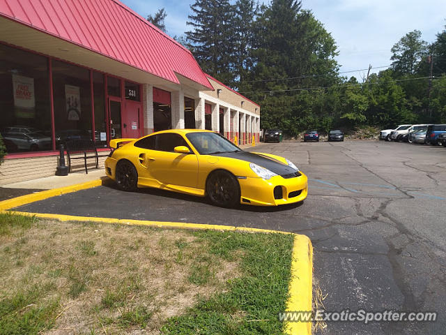 Porsche 911 GT2 spotted in Carmel, Indiana