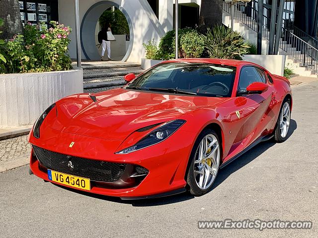 Ferrari 812 Superfast spotted in Vilamoura, Portugal