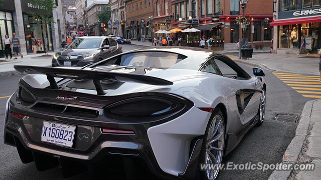 Mclaren 600LT spotted in Old Québec city, Canada