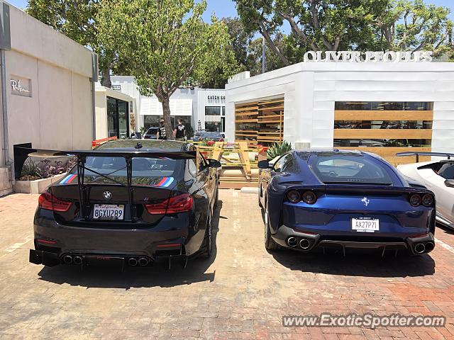 Ferrari 812 Superfast spotted in Malibu, California