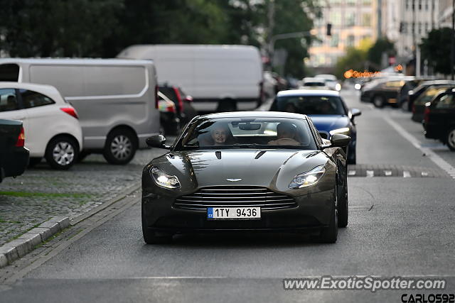 Aston Martin DB11 spotted in Warsaw, Poland