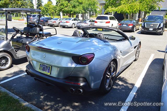 Ferrari Portofino spotted in Medina, Washington