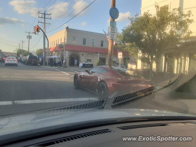 Aston Martin Vantage spotted in Long Beach, New York