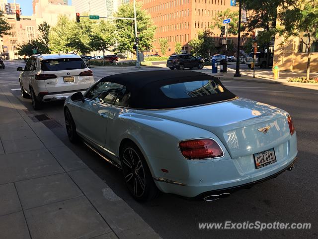 Bentley Continental spotted in Des Moines, Iowa