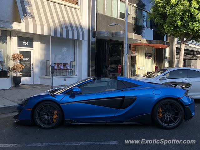 Mclaren 600LT spotted in Beverly Hills, California