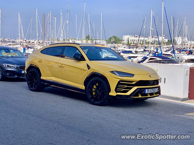 Lamborghini Urus spotted in Vilamoura, Portugal