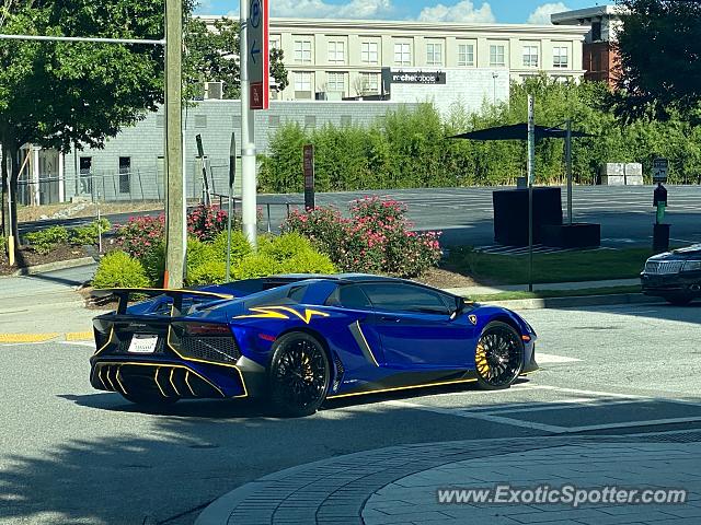 Lamborghini Aventador spotted in Atlanta, Georgia