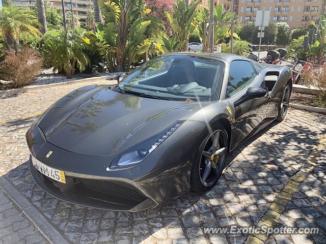 Ferrari 488 GTB spotted in Vilamoura, Portugal