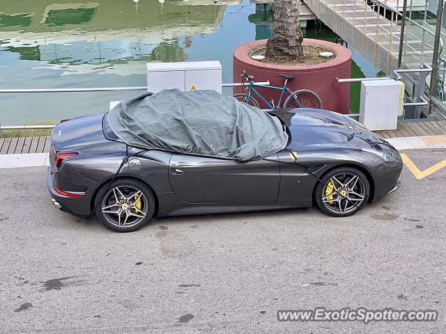 Ferrari California spotted in Vilamoura, Portugal