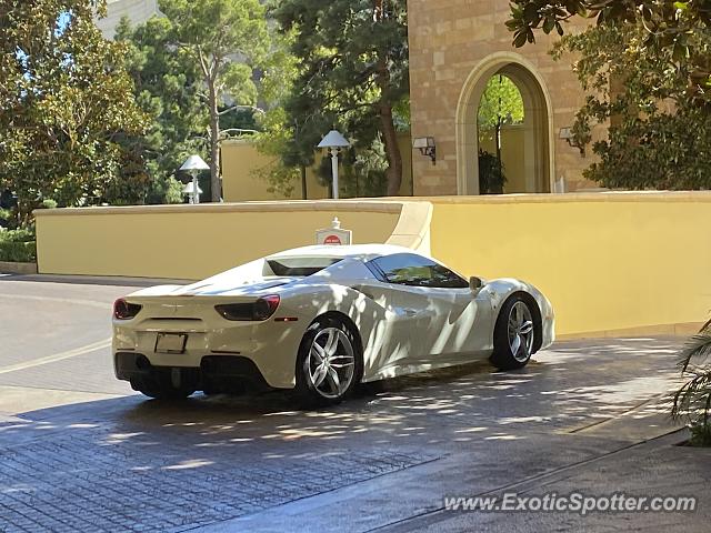 Ferrari 488 GTB spotted in Las Vegas, Nevada