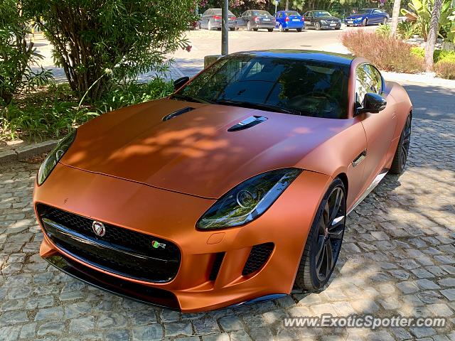 Jaguar F-Type spotted in Vilamoura, Portugal