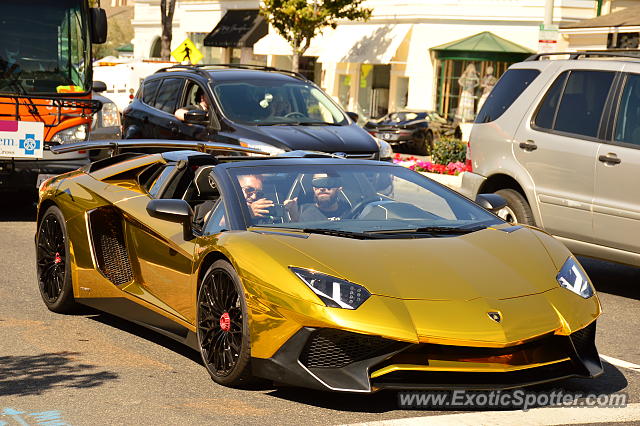 Lamborghini Aventador spotted in Los Angeles, California